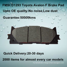 toyota Avalon semi-metal brake pad D1293